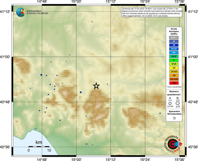Mappa EMS - località
