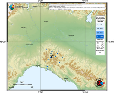 Mappa comuni con almeno 3 questionari