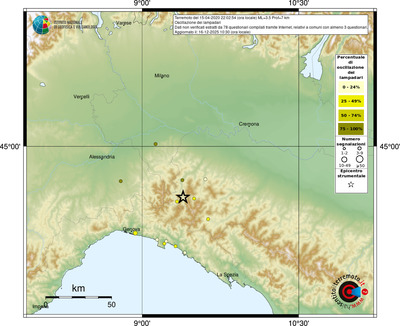 Mappa comuni con almeno 3 questionari