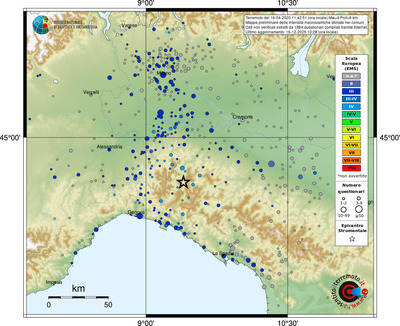 Mappa EMS - comuni