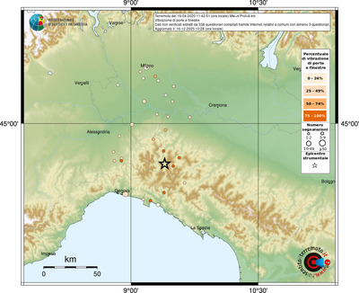 Mappa comuni con almeno 3 questionari