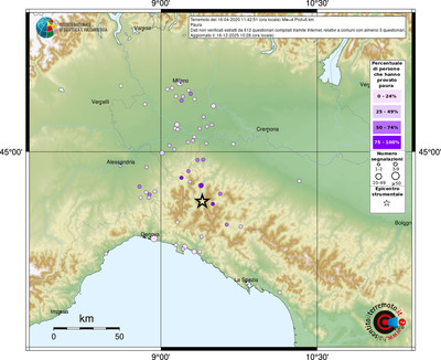 Mappa comuni con almeno 3 questionari