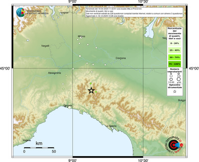 Mappa comuni con almeno 3 questionari