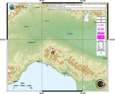 Mappa comuni con almeno 3 questionari