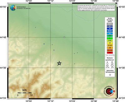 Mappa EMS - comuni