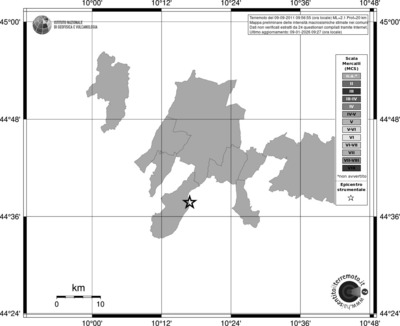 Mappa MCS - territori comuni