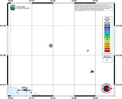 Mappa MCS - territori località