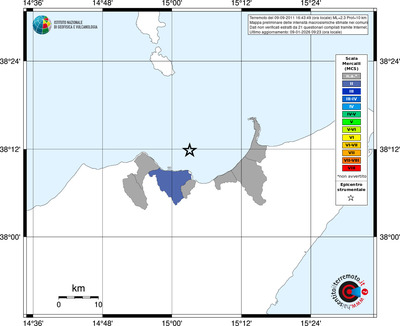 Mappa MCS - territori comuni