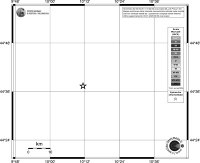 Mappa MCS - territori località