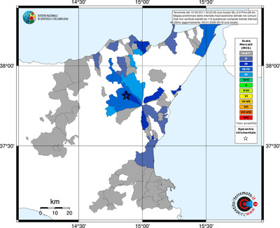 Mappa MCS - territori comuni