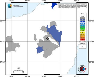 Mappa MCS - territori comuni