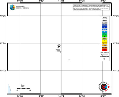 Mappa MCS - territori località