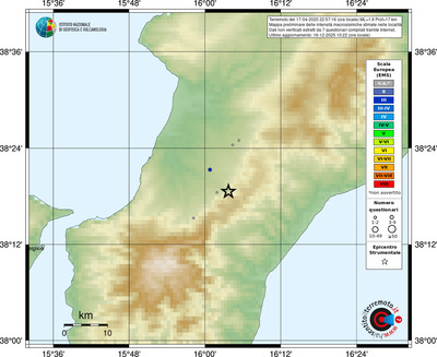 Mappa EMS - località
