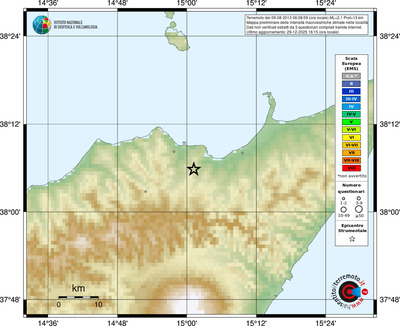 Mappa EMS - località