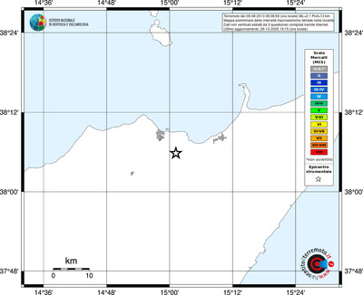 Mappa MCS - territori località