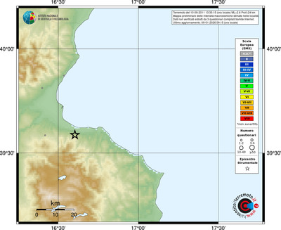 Mappa EMS - località