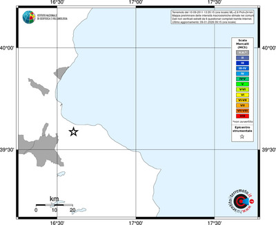Mappa MCS - territori comuni