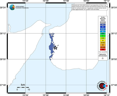 Mappa MCS - territori località