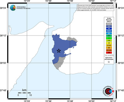 Mappa MCS - territori comuni