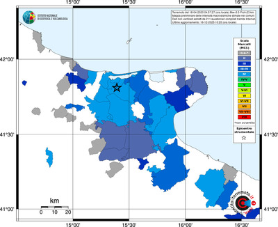 Mappa MCS - territori comuni