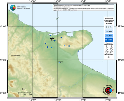 Mappa comuni con almeno 3 questionari