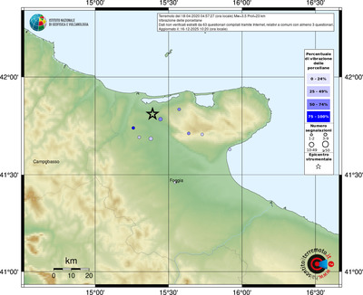 Mappa comuni con almeno 3 questionari