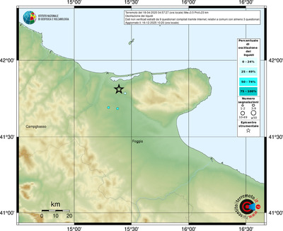 Mappa comuni con almeno 3 questionari