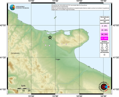 Mappa comuni con almeno 3 questionari