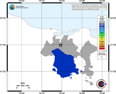 Mappa EMS - territori comuni