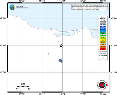 Mappa MCS - territori località