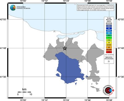 Mappa MCS - territori comuni