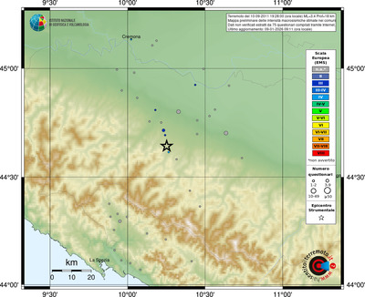Mappa EMS - comuni