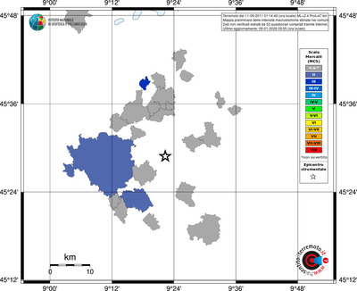 Mappa MCS - territori comuni