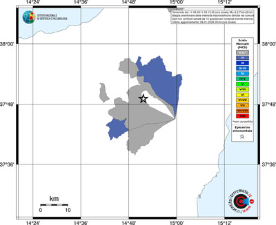 Mappa MCS - territori comuni