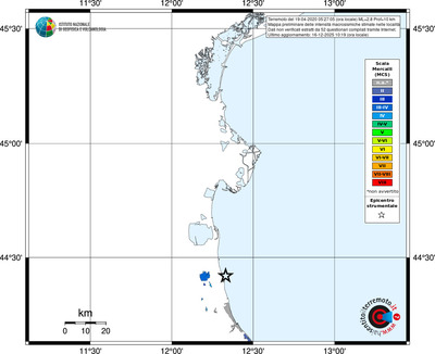 Mappa MCS - territori località