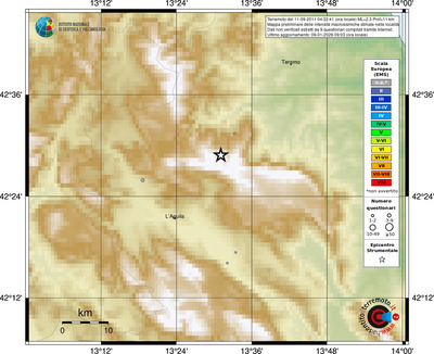 Mappa EMS - località
