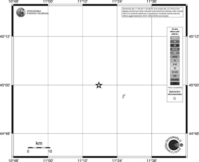 Mappa MCS - territori località