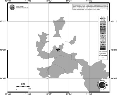 Mappa MCS - territori comuni