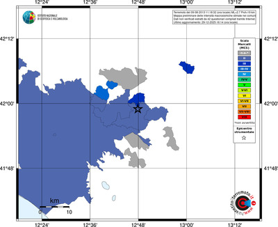 Mappa MCS - territori comuni