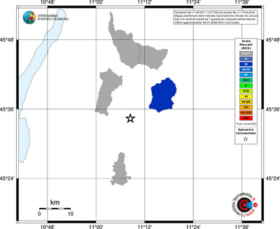 Mappa MCS - territori comuni