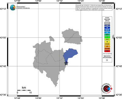 Mappa MCS - territori comuni