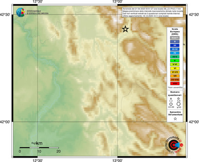 Mappa EMS - località