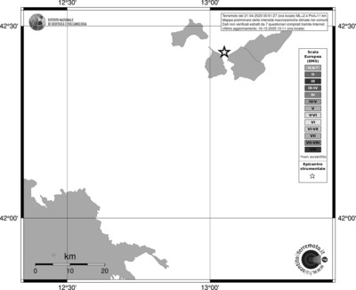 Mappa EMS - territori comuni
