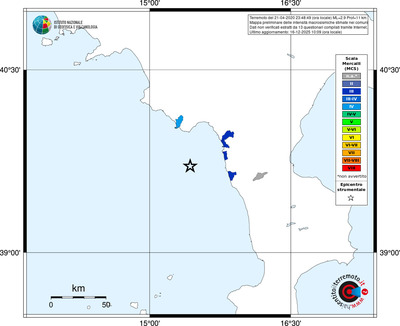 Mappa MCS - territori comuni