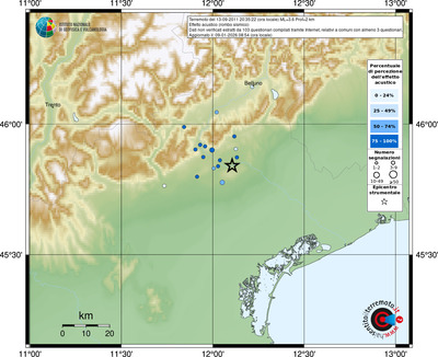 Mappa comuni con almeno 3 questionari