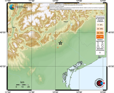 Mappa comuni con almeno 3 questionari