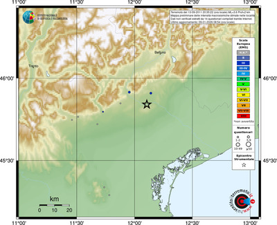 Mappa EMS - località