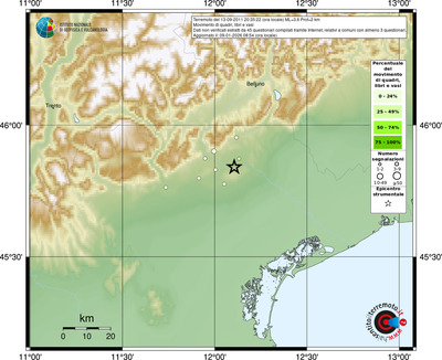 Mappa comuni con almeno 3 questionari