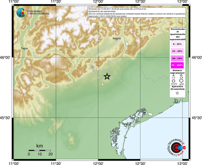 Mappa comuni con almeno 3 questionari