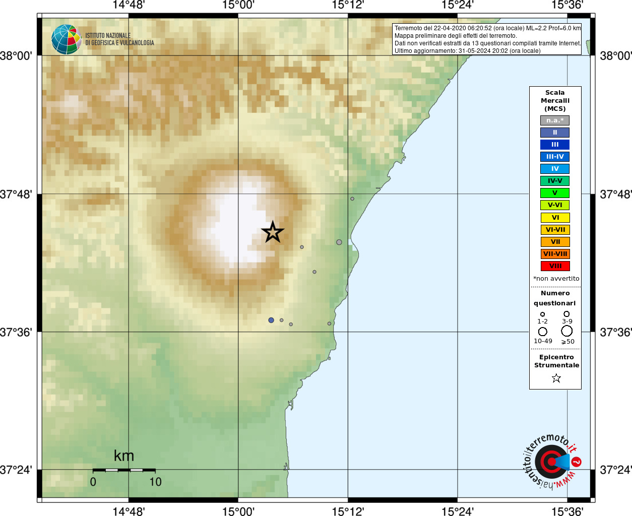 Ingv terremoti